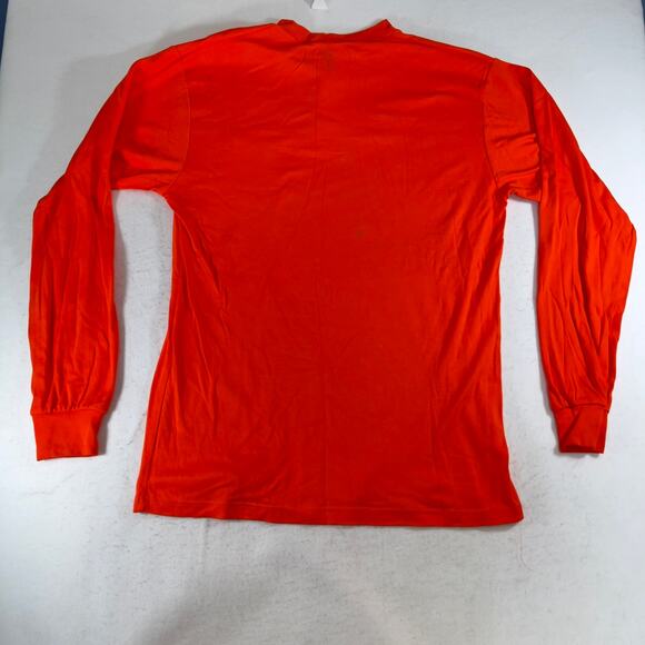 Catskill Moutain Clothiers Safety Orange Henley Shirt Men's XL Arc Rating 11 Cal - Picture 6 of 10